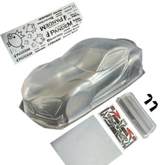 GT55 Racing 1/24 TZ245 GR Lexan Body Wheelbase 106mm With Sticker1