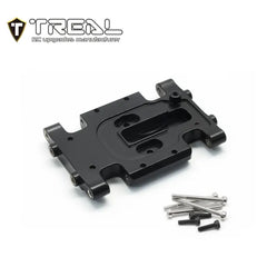 TREAL Brass Center Skid Plate CNC Machined Upgrdes Compatible with 1/24 Axial AX24 - HeliDirect