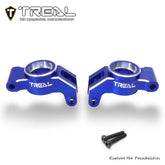 TREAL Aluminum 7075 Rear Hubs Carrier Set CNC Machined Upgrades for Arrma 1/18 GRANITE GROM - BLUE
