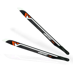 VENTURE 701mm Premium CF Blades – Orange
