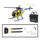 RC ERA C184 MD500 100-Size Scale RC Helicopter - RTF w/ Optical Flow Sensor