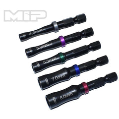 MIP 4.0mm, 5.0mm, 5.5mm, 7.0mm & 8.0mm Nut Driver Speed Tip Bundle