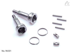 DriftART4 Rear Wheel Axle Set For DA4/DA3/DA2