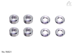 DriftART M2 Aluminum Spacer Set – 2 mm(4pcs), 1mm(4pcs) For DA4