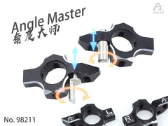 Drift ART Angle Master Enhanced Edition With Bearings DA3 Steering Knuckles 7075 - HeliDirect