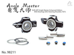 Drift ART Angle Master Enhanced Edition With Bearings DA3 Steering Knuckles 7075 - HeliDirect
