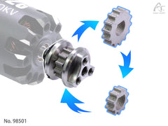 DriftART Steel 3X Motor Gear Drift ART For DA4/DA3