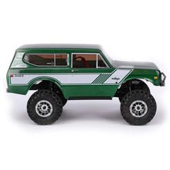 Redcat Scout II - 1/18 Scale Brushed Electric Rock Crawler (Green) With TORQ MLS-1025 Premium DIRECT-MOUNT Servo (Free Horn Included)