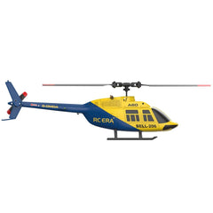 RC ERA A60 Bell-206 110-size Auto Stabilized Helicopter w/ Optical Flow Sensor and Upgraded Transmitter - RTF - Blue/Yellow