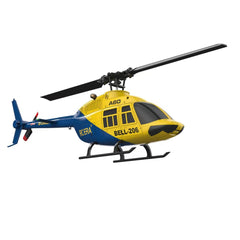 RC ERA A60 Bell-206 110-size Auto Stabilized Helicopter w/ Optical Flow Sensor and Upgraded Transmitter - RTF - Blue/Yellow