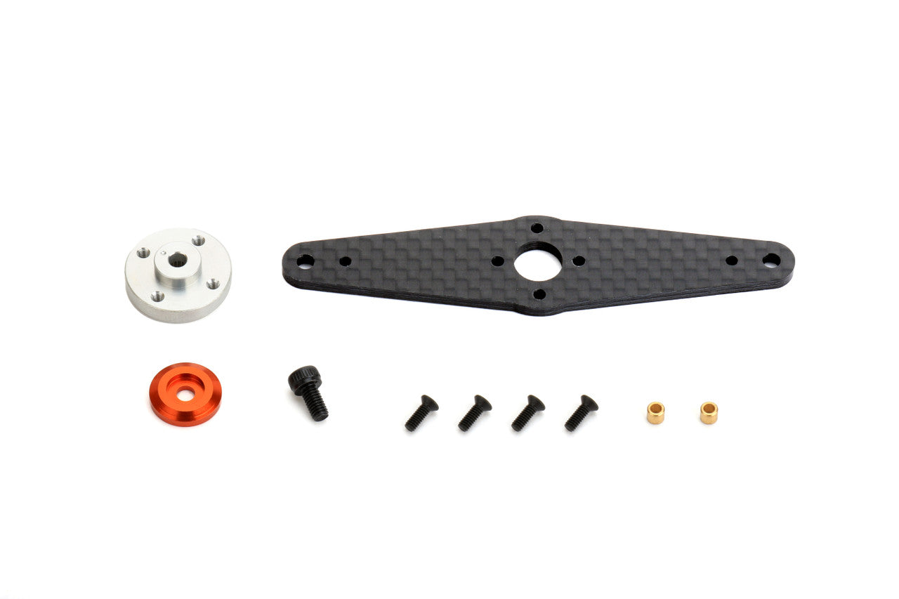 Xpert M25T Carbon Fiber Servo Horn (85mm) - HeliDirect
