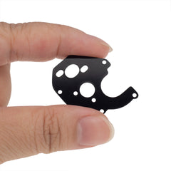 MEUS Racing Metal Motor Plate Aluminum Alloy Motor Mount Plate for 1/24 Axial SCX24 90081 C10 RC Car Upgrade Parts (Black) - HeliDirect