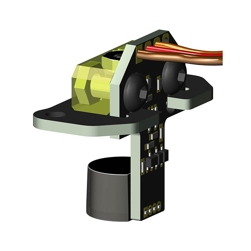 FUTABA version of the Xguard RC Self Calibrating Back Plate RPM Sensor V2 with AGC - HeliDirect