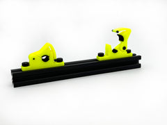 XGuard One-Size-Fits-All Skid Clamp System Single clamp set of 2 with extrussion rail mounting hardware - HeliDirect