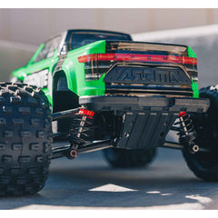 ARRMA 1/18 GRANITE GROM MEGA 380 Brushed 4X4 Monster Truck RTR with Battery & Charger - GREEN - HeliDirect