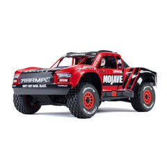 ARRMA MOJAVE GROM MEGA 380 Brushed 4X4 Small Scale Desert Truck RTR with Battery & Charger - Red/Black