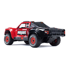 ARRMA MOJAVE GROM MEGA 380 Brushed 4X4 Small Scale Desert Truck RTR with Battery & Charger - Red/Black