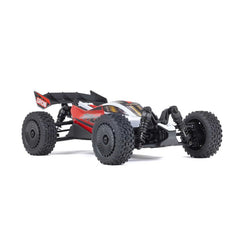 TYPHON GROM MEGA 380 Brushed 4X4 Small Scale Buggy RTR with Battery & Charger - Red/White - HeliDirect