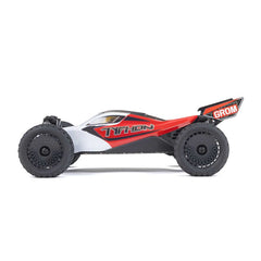 TYPHON GROM MEGA 380 Brushed 4X4 Small Scale Buggy RTR with Battery & Charger - Red/White - HeliDirect