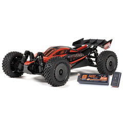 ARRMA 1/14 TYPHON GROM 223S DSC 4X4 RTR Brushless Buggy (Battery & Charger Included) - Red