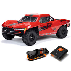 ARRMA 1/10 FURY 2WD RTR Brushed Short Course Truck (Battery & Charger Included) - Red