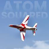 Boomerang Atom Squared - White Red Blue