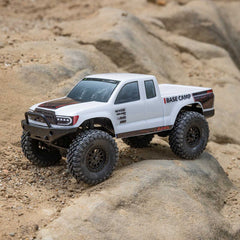 Axial 1/24 SCX24 Base Camp 4WD Rock Crawler Brushed RTR - White