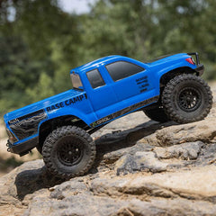 Axial 1/24 SCX24 Base Camp 4WD Rock Crawler Brushed RTR - Blue