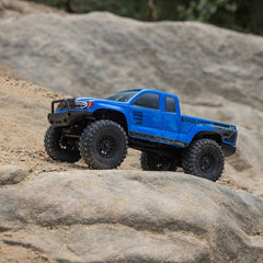 Axial 1/24 SCX24 Base Camp 4WD Rock Crawler Brushed RTR - Blue