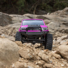 Axial 1/24 SCX24 Base Camp 4WD Rock Crawler Brushed RTR - Pink