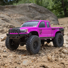 Axial 1/24 SCX24 Base Camp 4WD Rock Crawler Brushed RTR - Pink