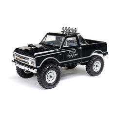 Axial 1/24 SCX24 1967 CHEVROLET C10 4WD BRUSHED TRUCK RTR (BLACK) With TORQ MLS-1022 High Torque Micro Servo