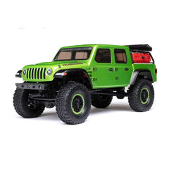 Axial 1/24 SCX24 JEEP JT GLADIATOR 4WD ROCK CRAWLER BRUSHED RTR - GREEN - HeliDirect