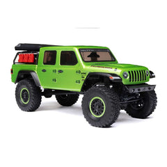 Axial 1/24 SCX24 JEEP JT GLADIATOR 4WD ROCK CRAWLER BRUSHED RTR - GREEN - HeliDirect