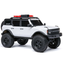Axial 1/24 SCX24 Ford Bronco 4X4 RTR Brushed Rock Crawler (Battery & Charger Included) - White