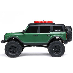 Axial 1/24 SCX24 Ford Bronco 4X4 RTR Brushed Rock Crawler (Battery & Charger Included) - Green