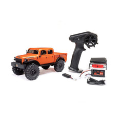 Axial SCX24 40'S 4 DOOR DODGE POWER WAGON, ORANGE:1/24 4WD-RTR - HeliDirect