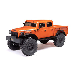 Axial SCX24 40'S 4 DOOR DODGE POWER WAGON, ORANGE:1/24 4WD-RTR - HeliDirect