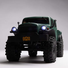 Axial SCX24 40'S 4 DOOR DODGE POWER WAGON, GREEN: 1/24 4WD-RTR - HeliDirect