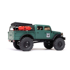 Axial SCX24 40'S 4 DOOR DODGE POWER WAGON, GREEN: 1/24 4WD-RTR - HeliDirect