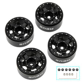 MEUS Racing 0.7-inch Beadlock Wheels Rims Deep-Dish Wheel for 1/30 Axial SCX30 1/32 Redcat Ascent-32
