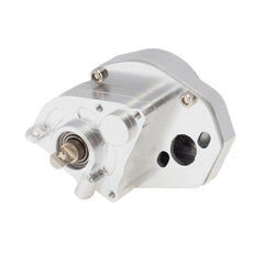 MEUS Racing RC Crawler Aluminum Transmission Gearbox, Assembled Transmission Case Complete Gearbox Upgrade Parts for 1/24 Axial SCX24 Deadbolt 90081 C10 Wrangler (Silver) - HeliDirect