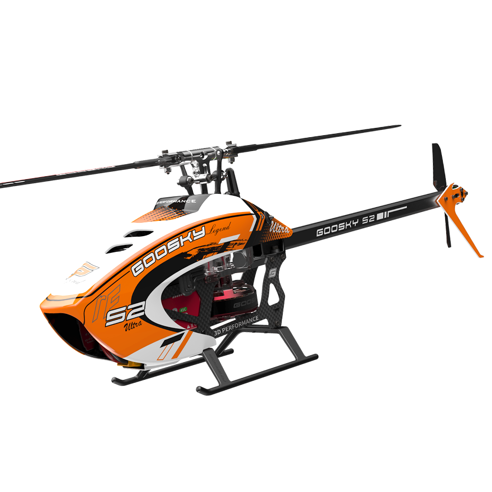Goosky Legend S2 ULTRA Helicopter (BNF) - Amber – HeliDirect Goosky Legend S2 ULTRA Helicopter (BNF) - Amber – HeliDirect