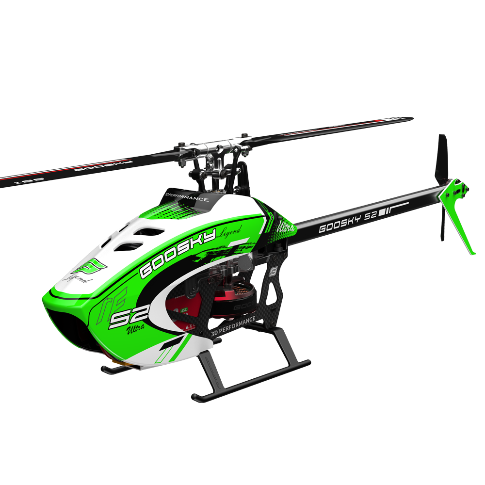 Goosky Legend S2 ULTRA Helicopter (BNF) - Green – HeliDirect