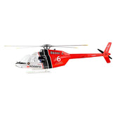 FlyWing BELL-206 V4 4-Blades GPS Scale Helicopter W/ ACE Flight Controller (RTF)