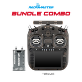 RadioMaster TX16S MK3 Radio Controller (Transparent Charcoal) + Nexus-XR Flight Controller (Grey) Bundle