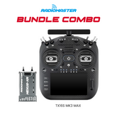 RadioMaster TX16S MK3 MAX Radio Controller (Black) + Nexus-XR Flight Controller (Grey) Bundle