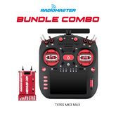 RadioMaster TX16S MK3 MAX Radio Controller (Red) + Nexus-XR Flight Controller (Red) Bundle