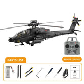 RC ERA C170 Apache 150-size (1:48) Gyro Stabilized Scale Helicopter - RTF w/ Optical Flow+TOF Sensors & One-key Inverted Flight