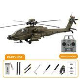 RC ERA C170 Apache 150-size (1:48) Gyro Stabilized Scale Helicopter - RTF w/ Optical Flow+TOF Sensors & One-key Inverted Flight